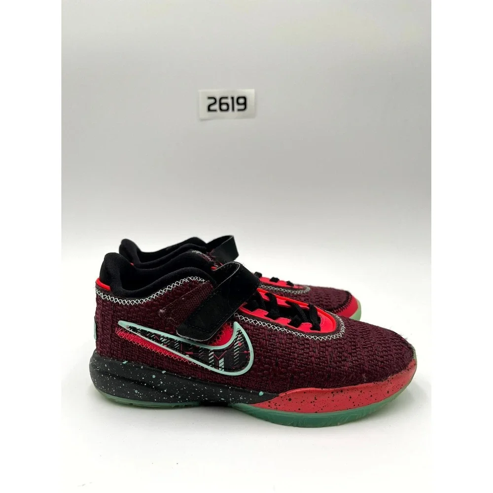 Nike LeBron 20 SE PS FB8975-600 Youth 1.5 Basketball Shoes Night Maroon Sneakers